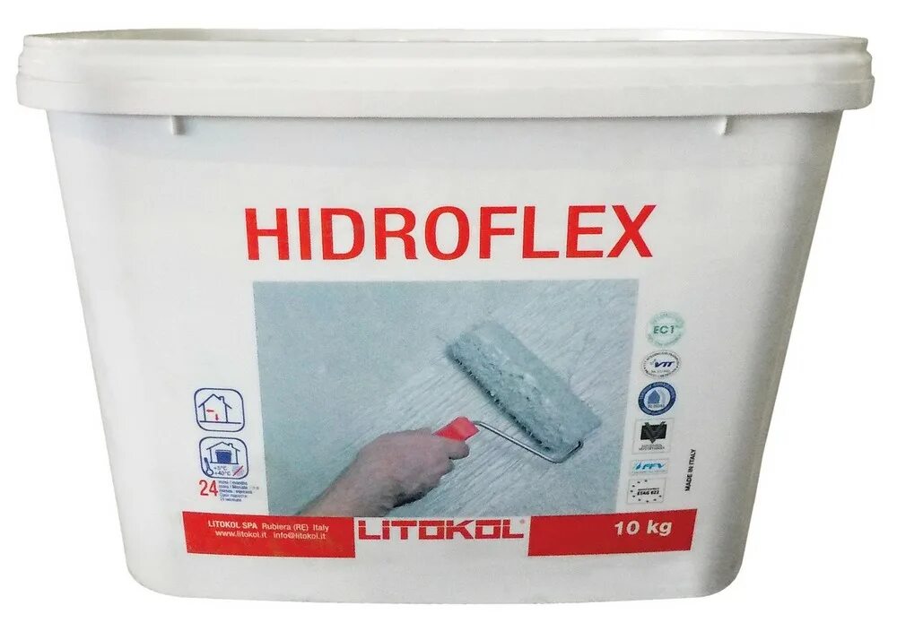 Гидроизоляция Hidroflex 5кг Litokol. Литокол Hidroflex EVO гидроизоляционная мастика 17кг. Гидрофлекс Литокол 10кг. Гидроизоляционная мастика Hidroflex, 10 кг.. Ванна гидроизоляция обмазочная