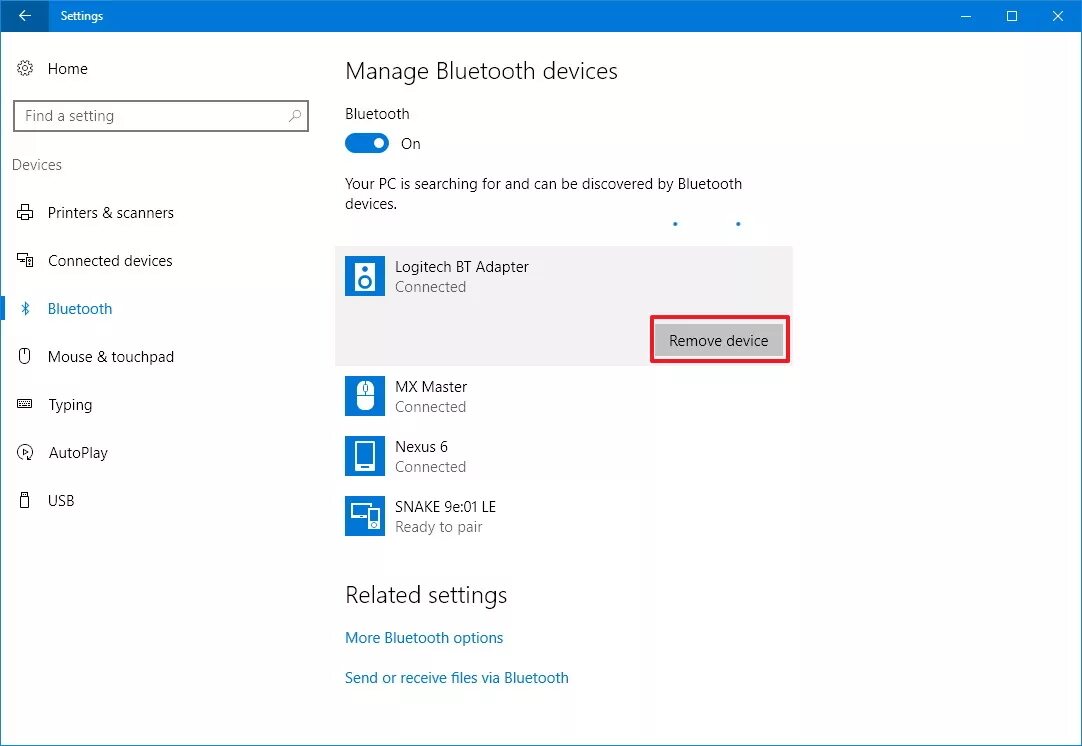 Подключение устройства bluetooth windows 10 How to fix Bluetooth problems in Windows 10 Tech Advisor
