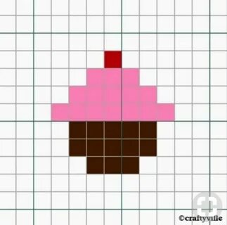 Самые маленькие рисунки по клеточкам маленькие