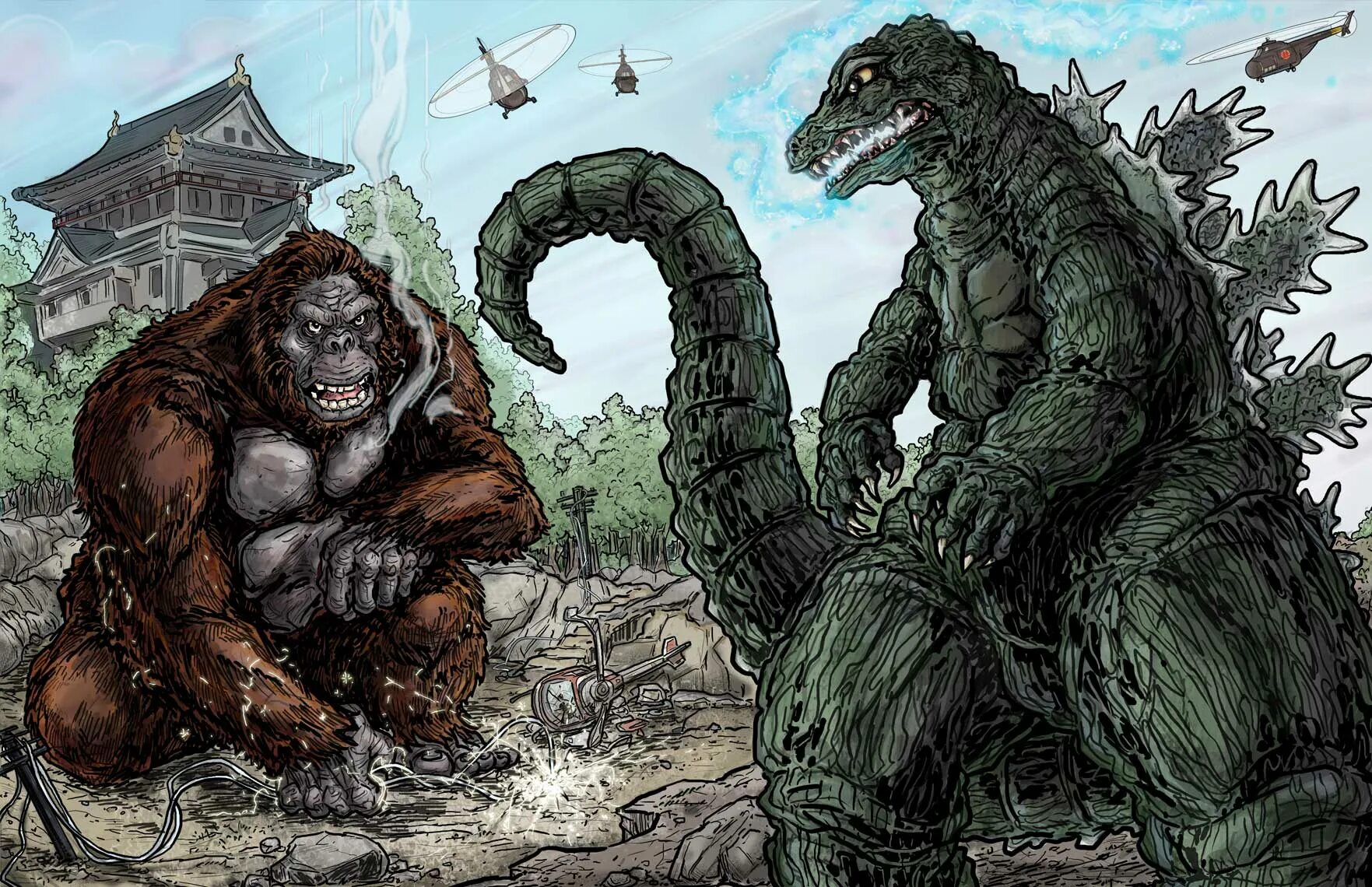 Godzilla x king kong