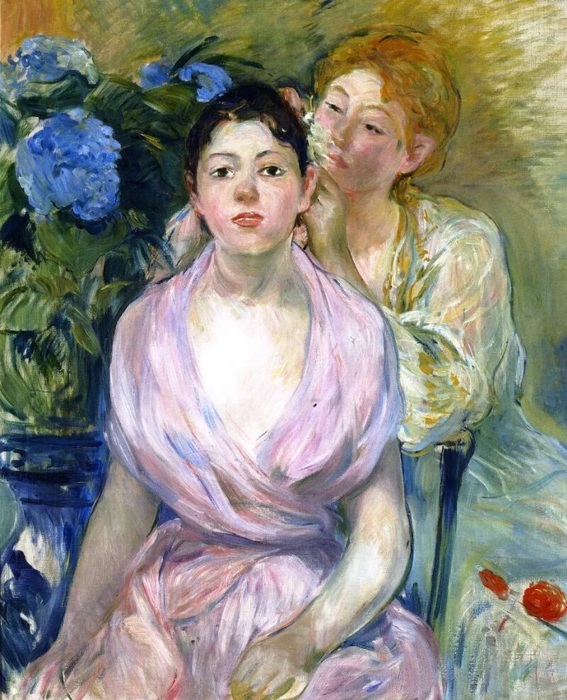 Картины на которых изображены женщины. Berthe Morisot,1841--1895.