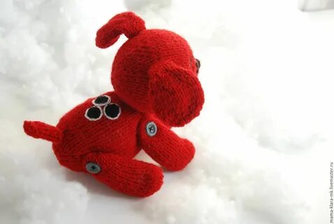 Собака варежка