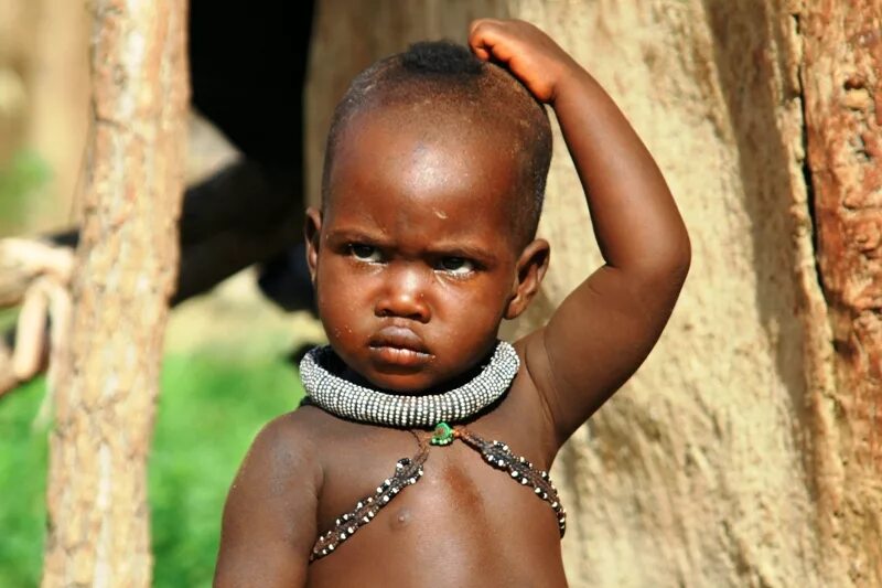 дети африканских племен
