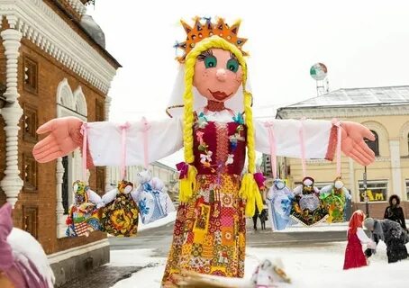 Кукла масленица фото