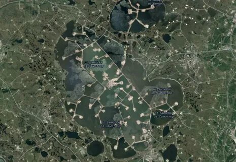 Самотлор на карте