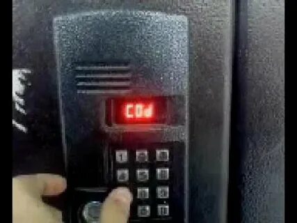 Открыть домофон без ключа метаком без дисплея