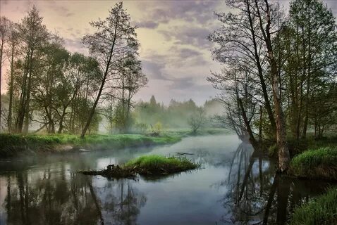 Сделать из фото пейзаж