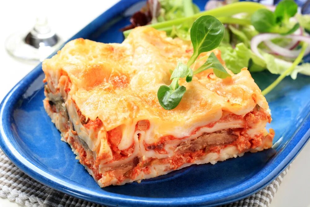 Лазанья домашняя с курицей