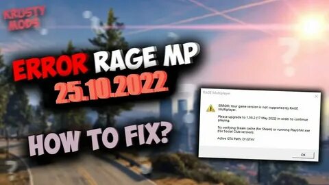 Error your game version