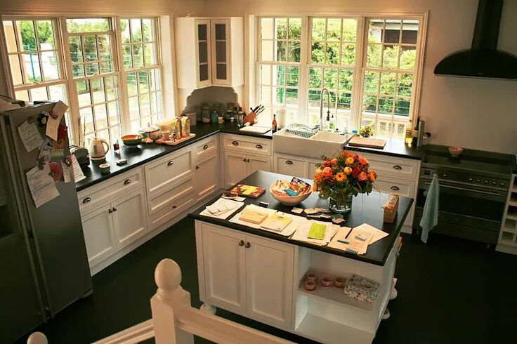 Beach House Style Kitchen - Colonial Craft Kitchens, Inc. - Custom Cabinetry Bea