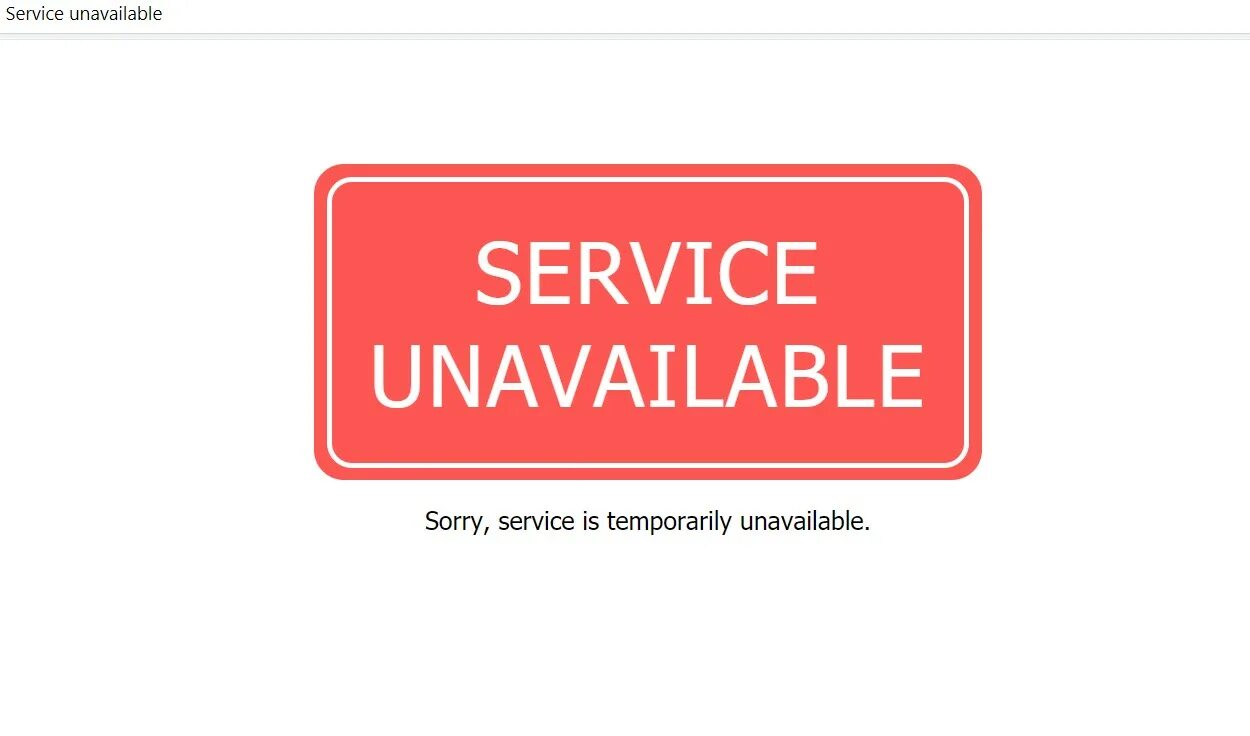 Service unavailable. Штамп unavailable. Temporarily unavailable. The service is unavailable.. Connection unavailable