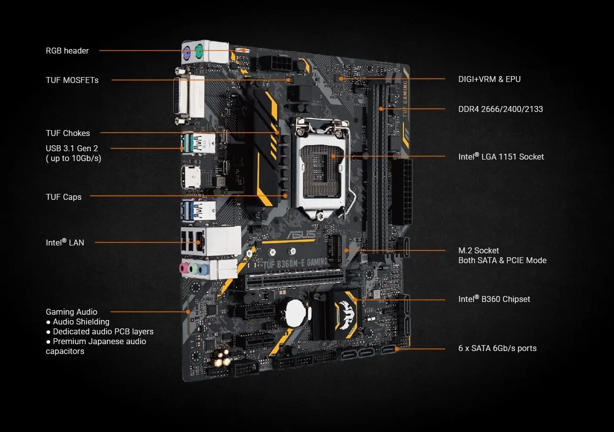 Tuf b360m plus gaming. TUF b360m-e Gaming. ASUS TUF-Gaming b360-e. Materinskiy Plata ASUS TUF b360m-e Gaming. ASUS TUF материнская плата.