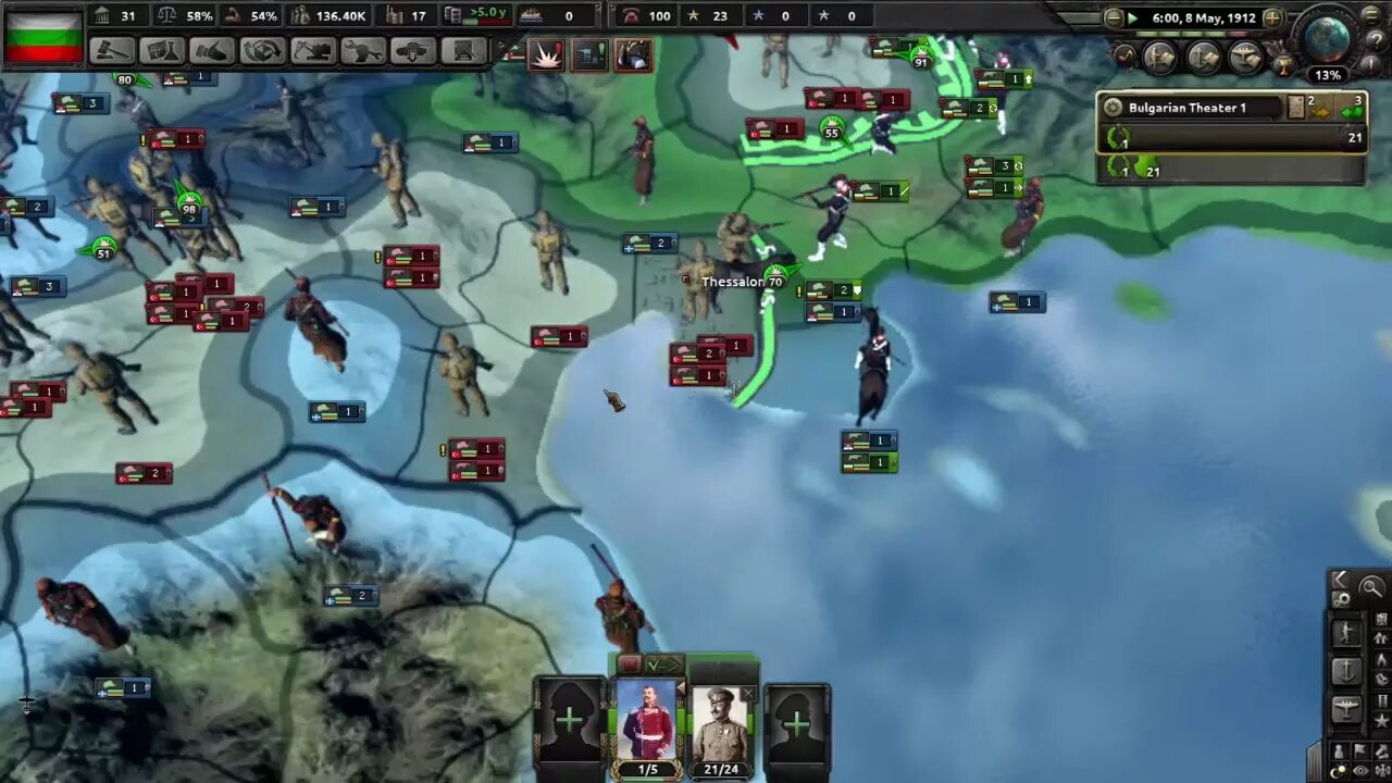 Мод "Unification Wars" для Hearts of Iron 4. The great redux hoi4