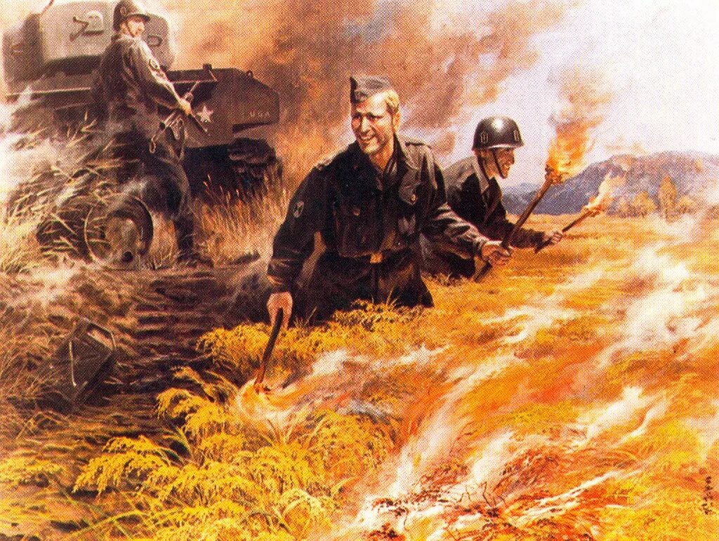 Картина художника на тему войны. Картина 22 июня 1941 Федюнин.