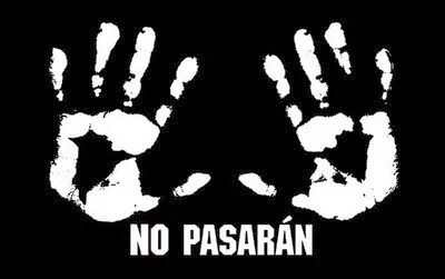 Но пасаран. No pasaran картинки. Но пасаран Татуировка. No pasaran тату эскиз. Ноу пасаран зашумели