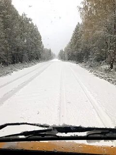 Чем опасен первый снег на дороге