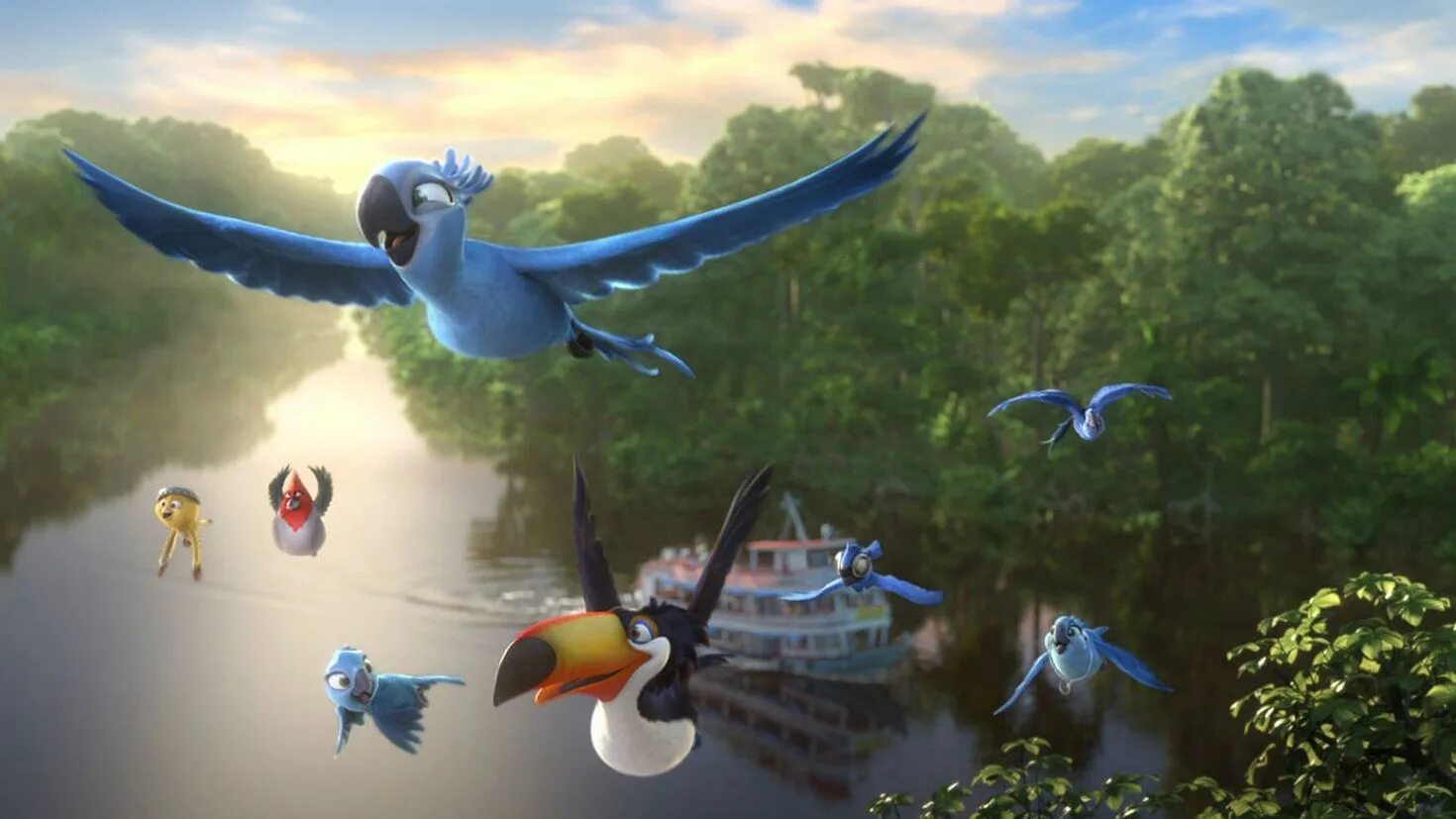 Рио 2 Голубчик и Жемчужинка. Рио 2 [Rio 2] (2014).