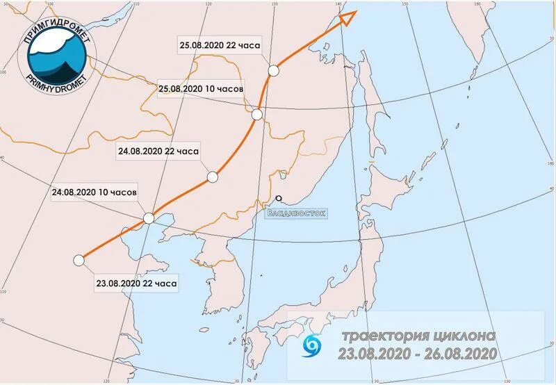 Погода хороль приморский на 10 дней. Движение циклона в Приморском крае. Циклон из Китая идет на Россию.