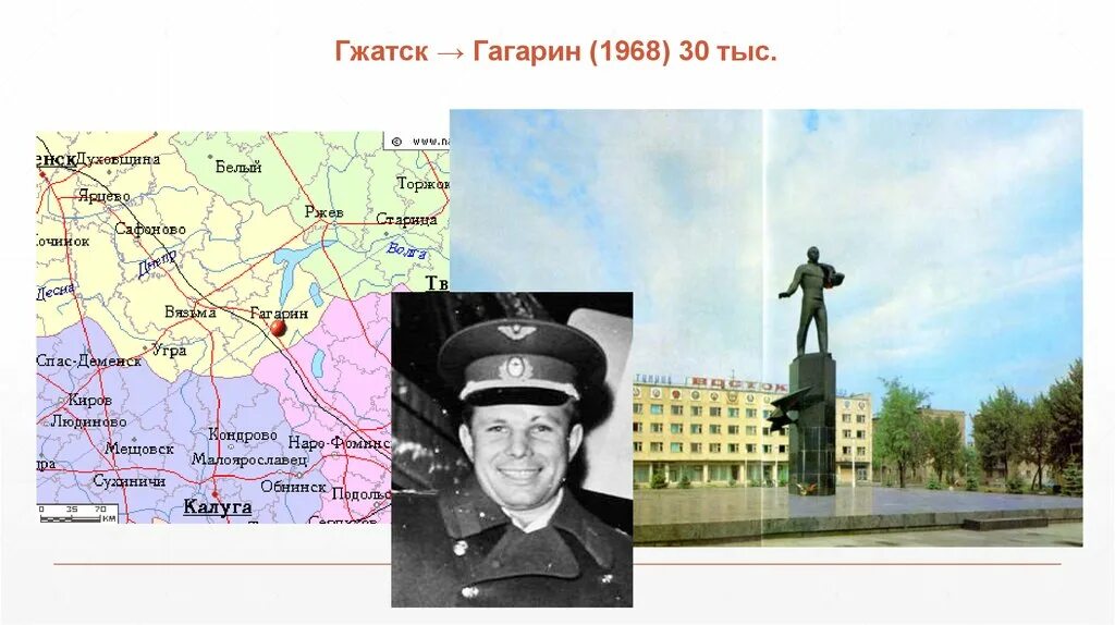 В какой области находится гагарин. Гжатск Гагарин. Гагарин памятник в Гжатске. Город Гжатск Смоленской области Гагарин.