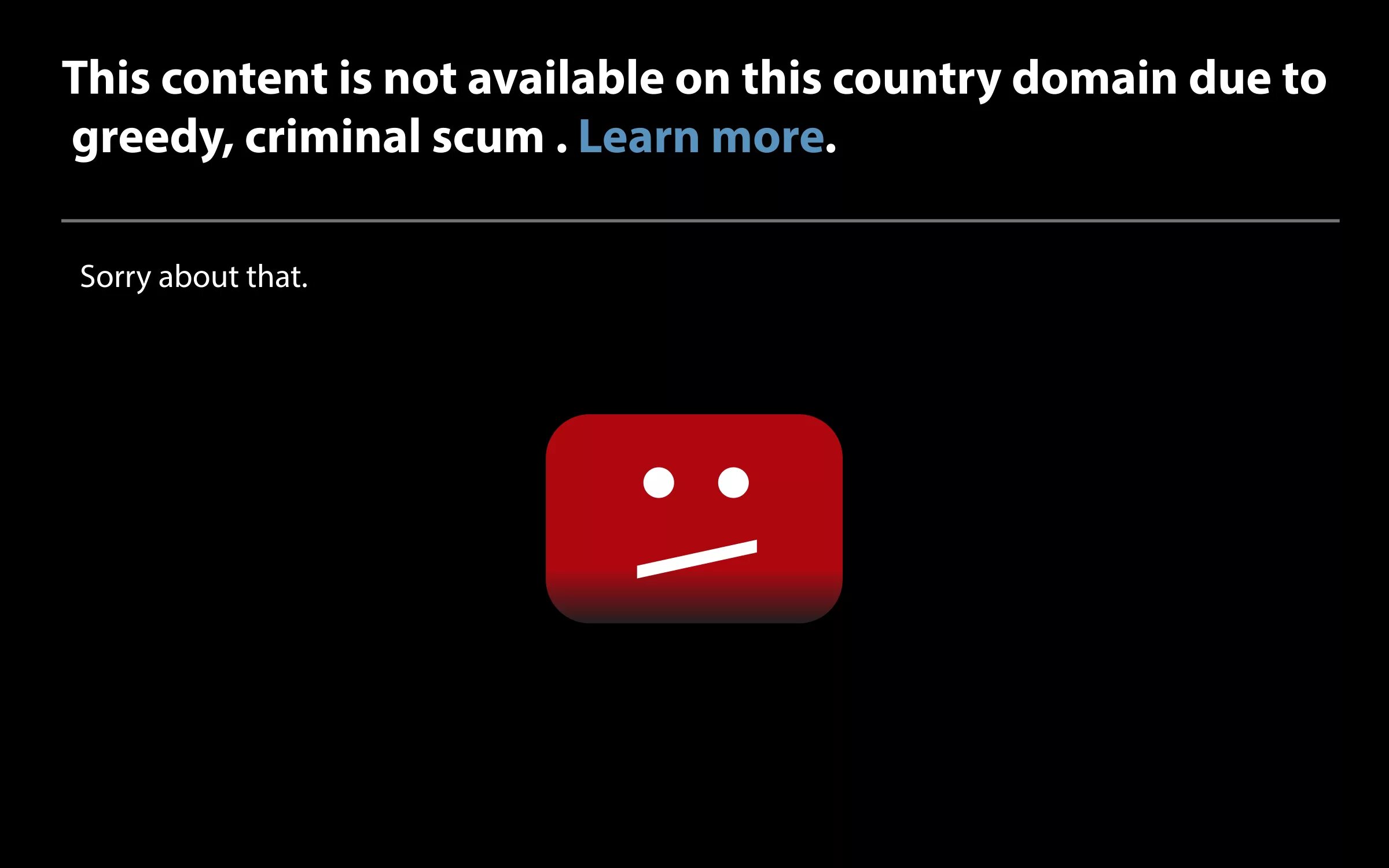 This following content is not available app