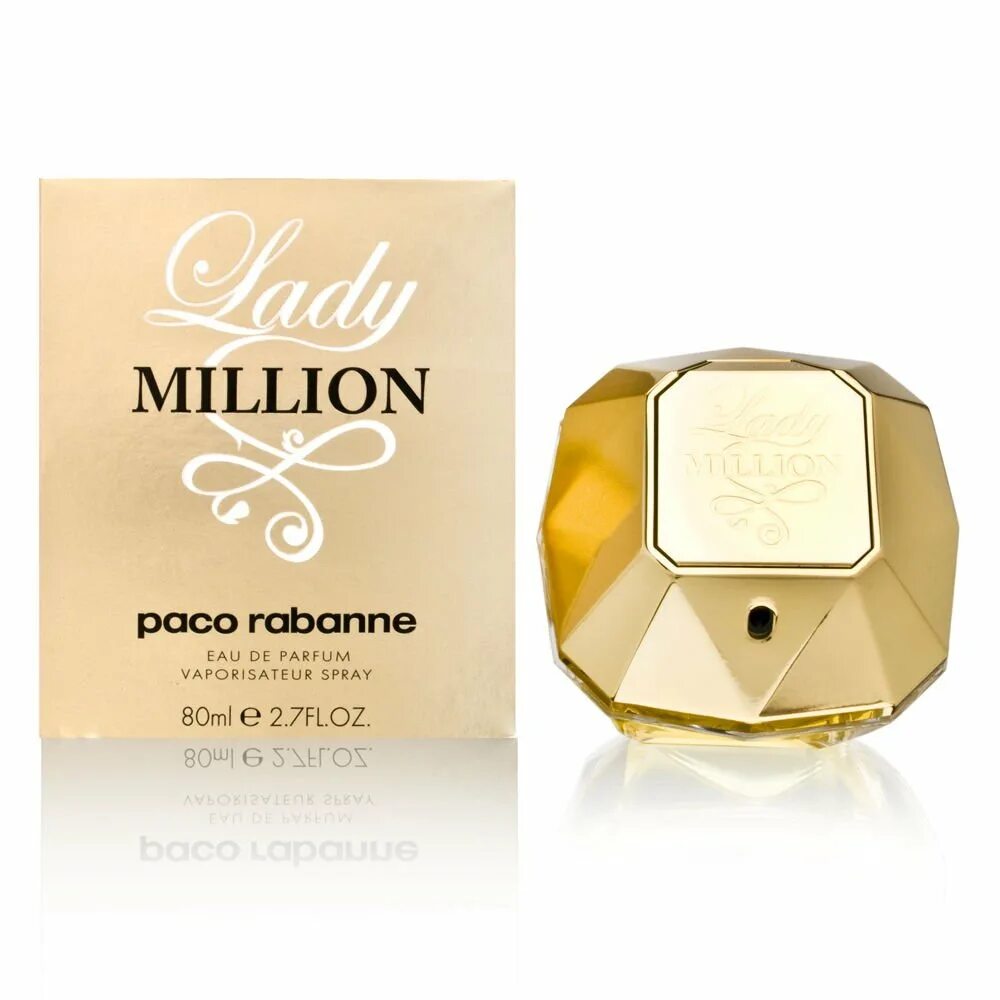 Paco Rabanne Lady million 80ml. Духи Пако Рабан леди миллион оригинал. L-010 Lady million Paco Rabanne. One million Paco Rabanne женские. Paco rabanne lady million цены