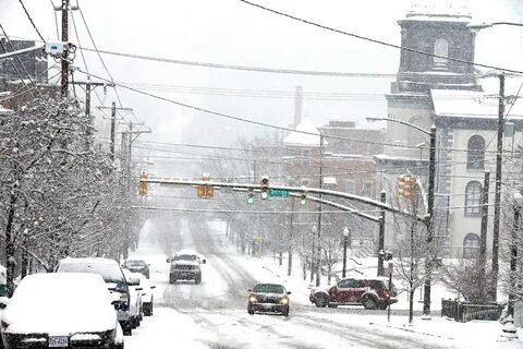 Snow in the east