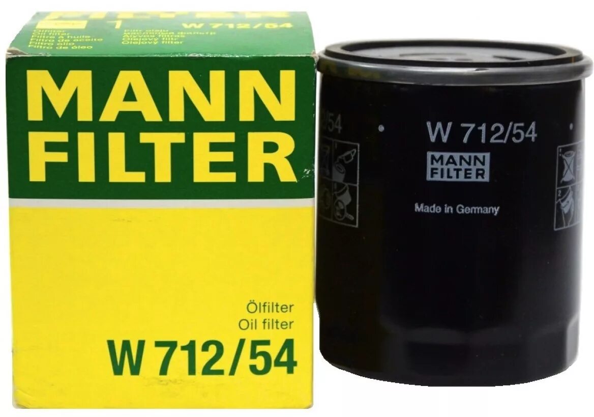 W67 1 фильтр масляный
