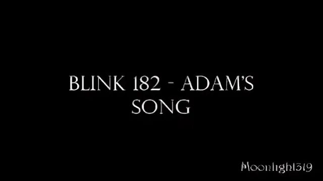 Blink 182 adam's