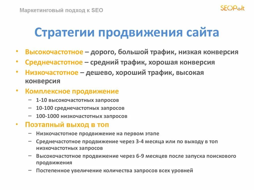 Стратегия продвижения сайта. План продвижения сайта. План продвижения интернет магазина. Разработка стратегии продвижения.