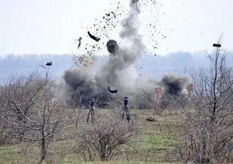 Видео боев в днр