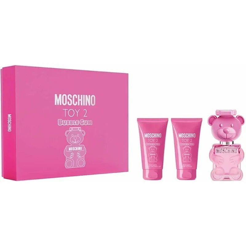 Moschino Toy 2 Bubble Gum 50мл. Москино Toy 2 набор. Набор духов Moschino Toy. Moschino Toy 2 набор подарочный. Набор духов москино