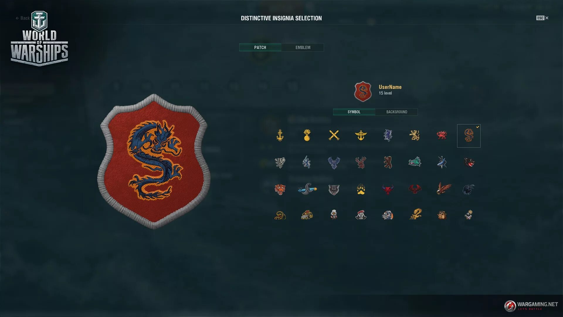 Patch level