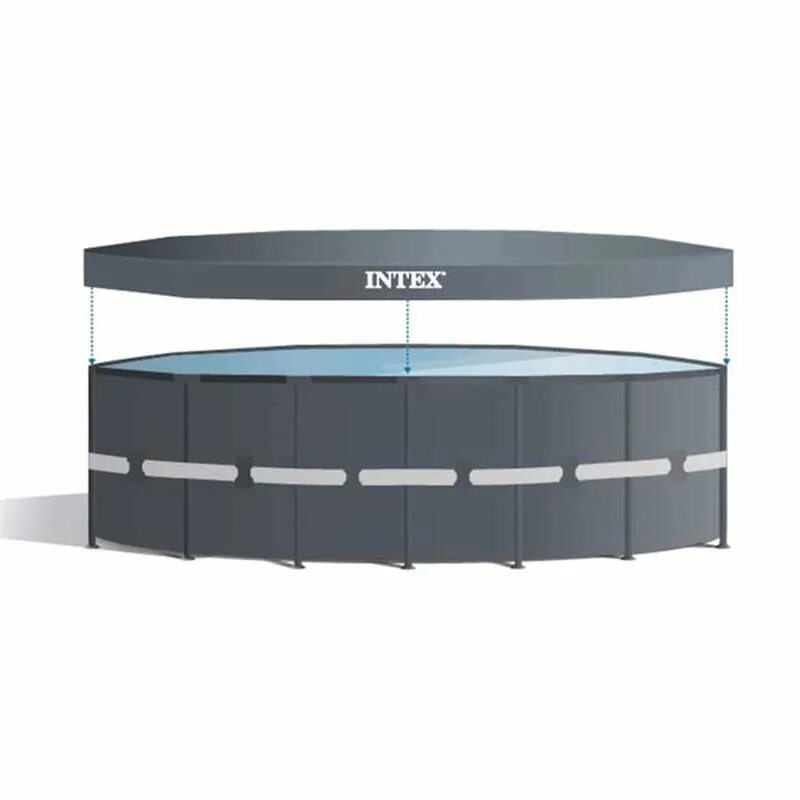Бассейн 26326 intex. Бассейн intex ultra xtr frame 26326. каркасный бассейн ultra frame 26326. 26340 intex. бассейн 457х122 с куполом.
