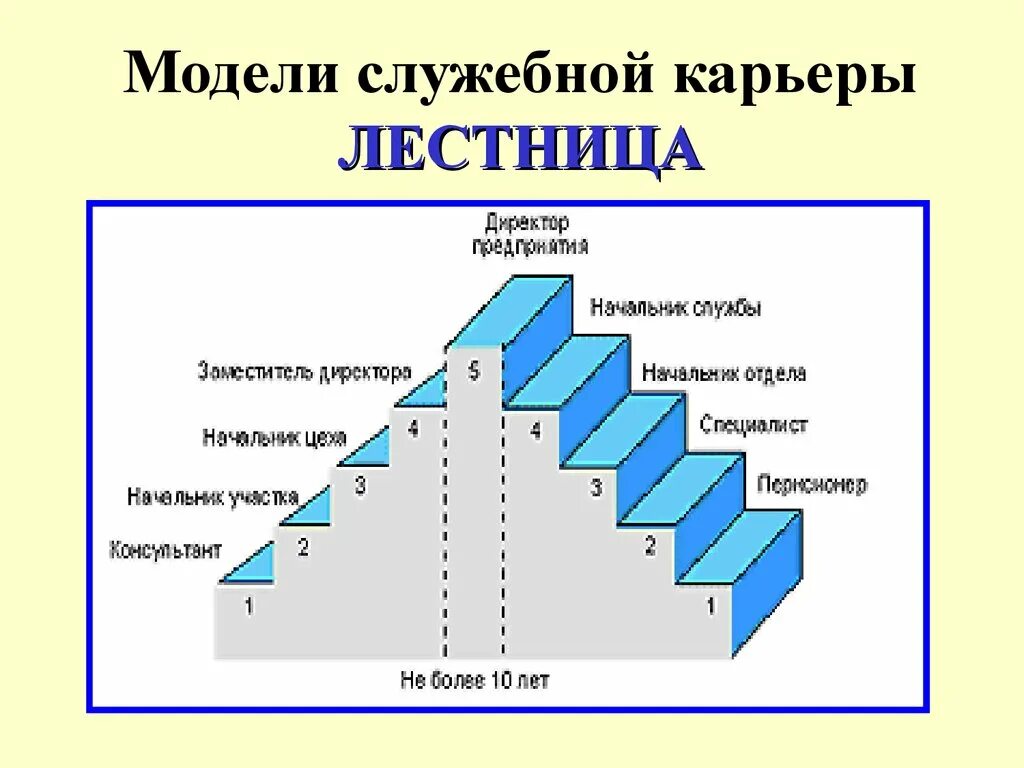 Модели карьерного роста. Тип карьеры лестница. Модель профессиональной карьеры. Модель служебной карьеры.