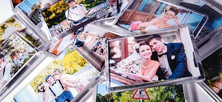 Фотомагниты на мероприятие в Москве, выездная печать фотомагнитов