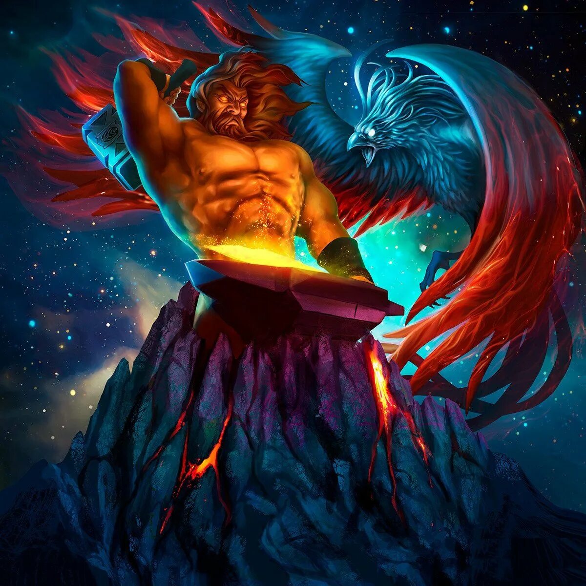 Бог гефест вулкан. Пеле богиня огня. Бог вулкан. Мифы о вулканах. Гефест древняя греция.