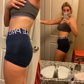 My Chloe Ting 5 Weeks Booty Challenge.