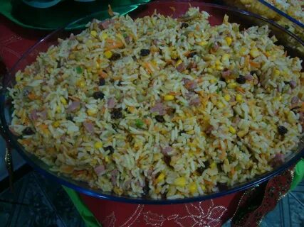 Salada de arroz com galinha Saladas Receitas