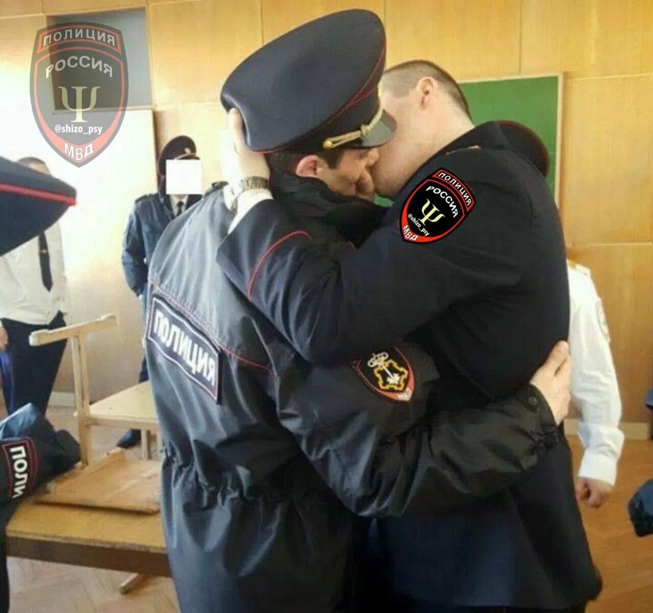 Напротив полиции
