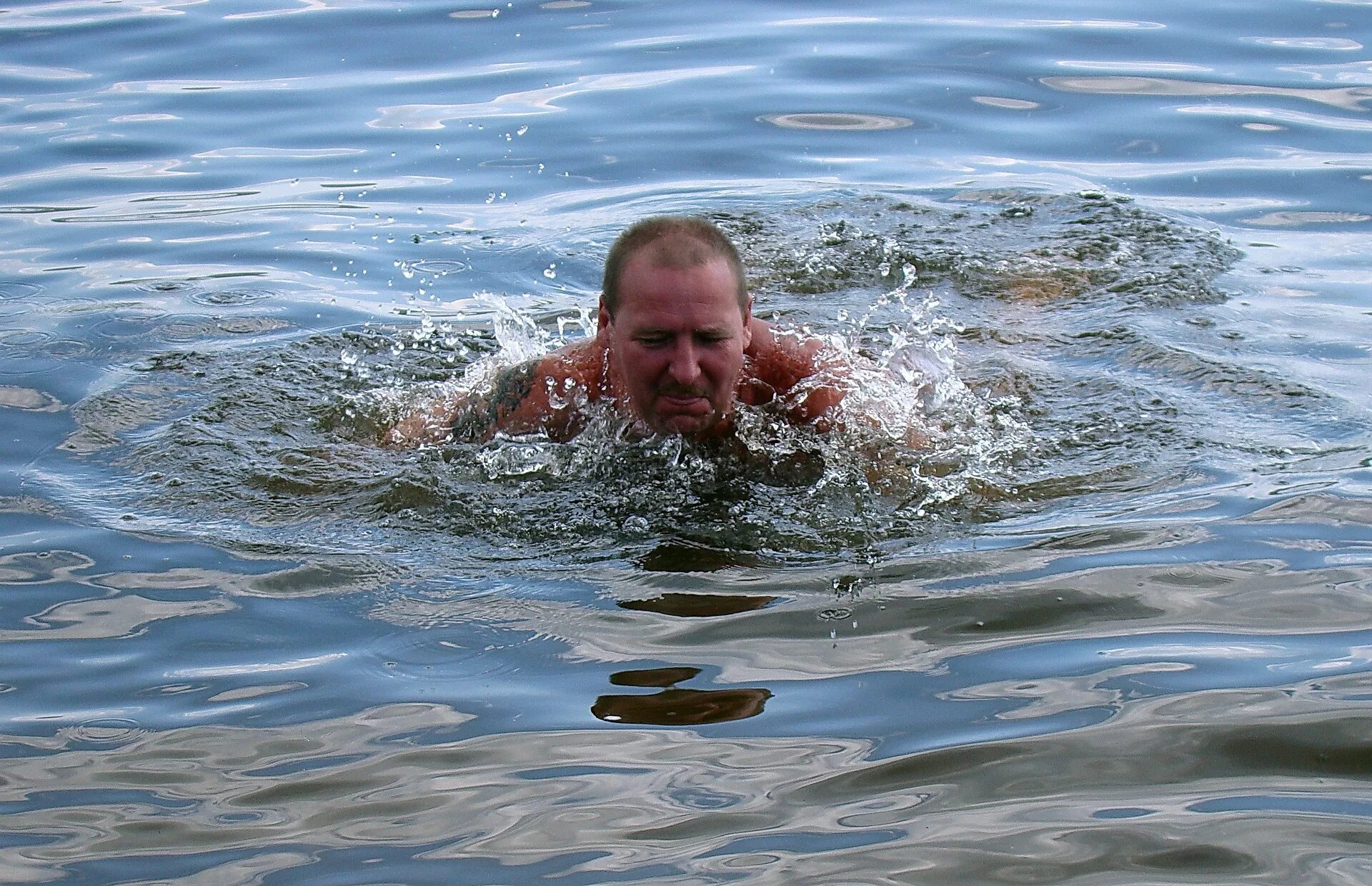 Мыться в чистой воде