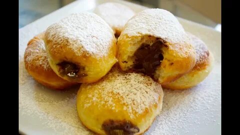 Пончики со сгущенкой