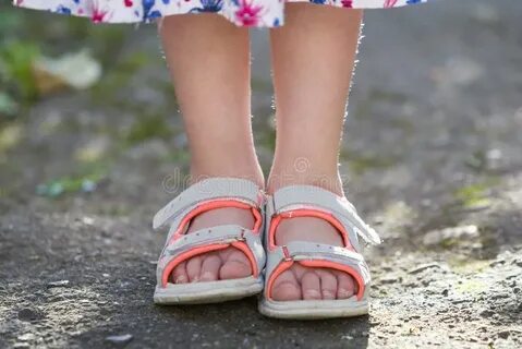 Foot child girl