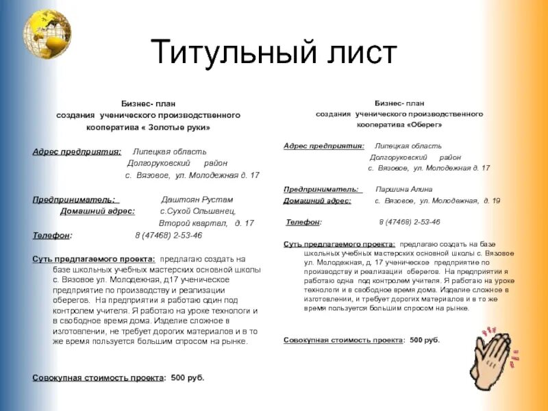 Картинки СОСТАВИТЬ РЕЗЮМЕ БИЗНЕС ПЛАНА