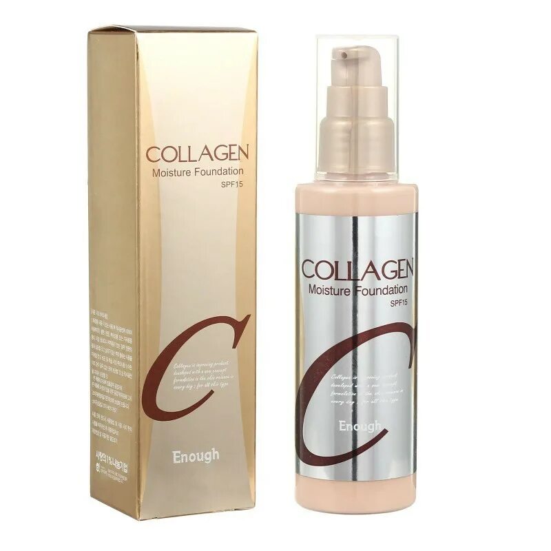 Enough тональная основа с коллагеном Collagen Moisture Foundation spf15 #21 100ml. [Enough] тональный крем для лица коллаген Collagen Moisture Foundation spf15 (13), 100 мл. Увлажняющий тональный крем enough Collagen Moisture Foundation spf15 (тон №21). Тональный крем Collagen Moisture Foundation SPF 15. Foundation купить крем