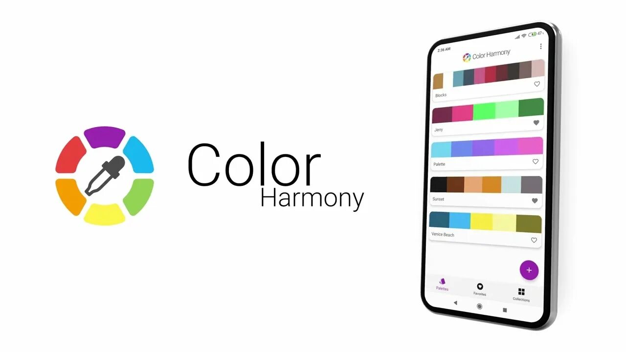 Harmony приложения. Color harmony.