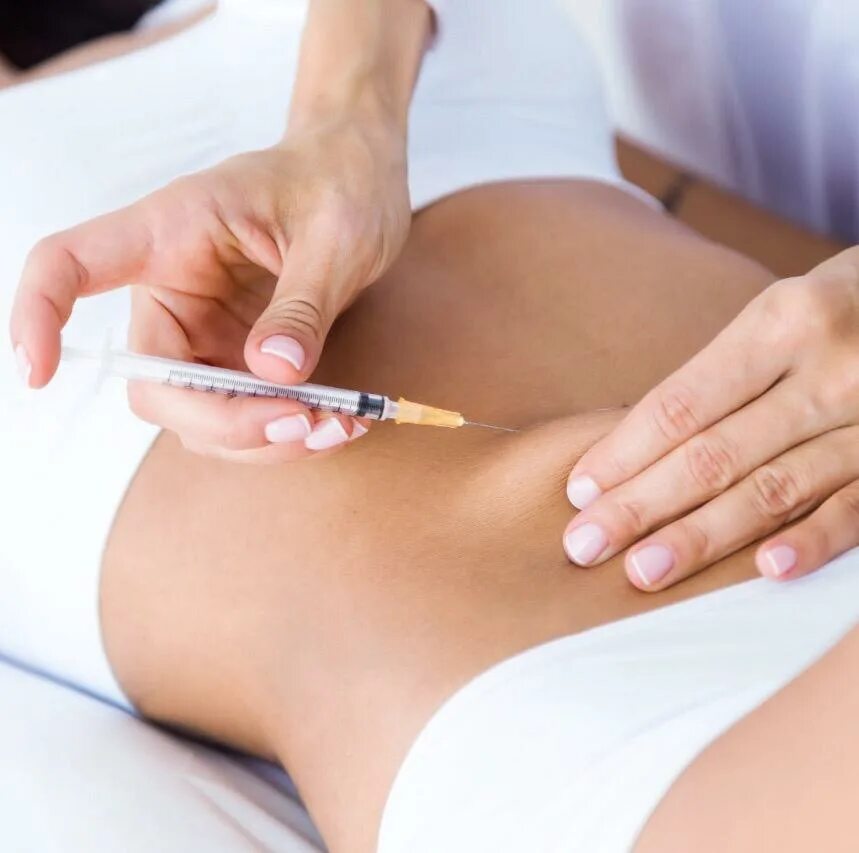 мезотерапия липолитиками. инъекционные липолитики. мезотерапия живота для похудения. мезотерапия тела (липолитики).