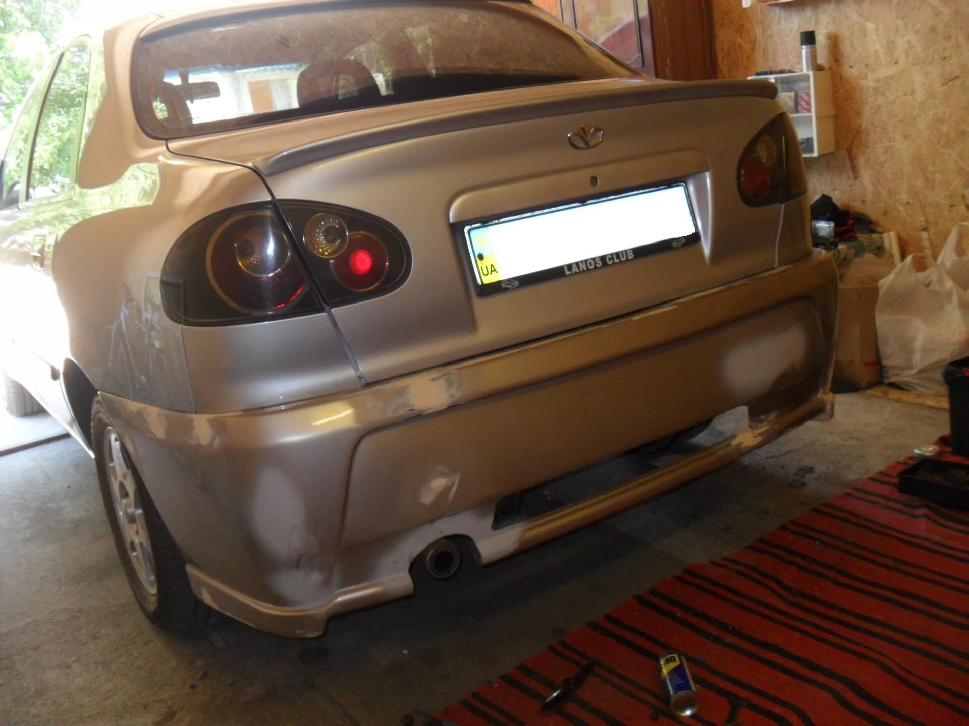 Бампер ланос тюнинг купить Daewoo Lanos 1.6 бензиновый 2007 Ёж Ambush на DRIVE2