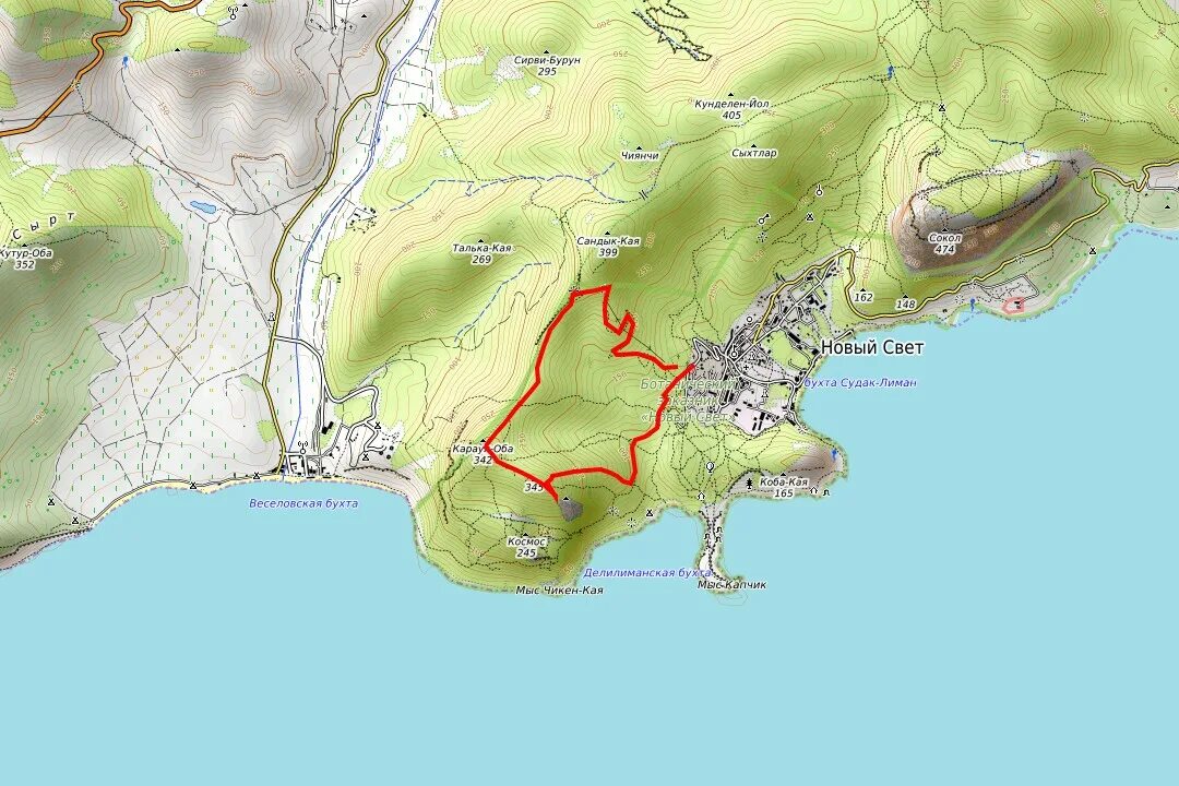 Маршруты нового света. Мыс Капчик тропа Голицына. Тропа Голицына схема. Тропа Голицына новый свет схема. Мыс Капчик в Крыму на карте.