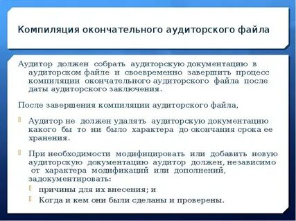 Инициативный аудит заключение