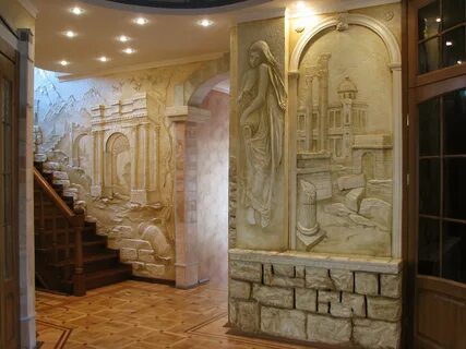 Эскиз декоративной отделки